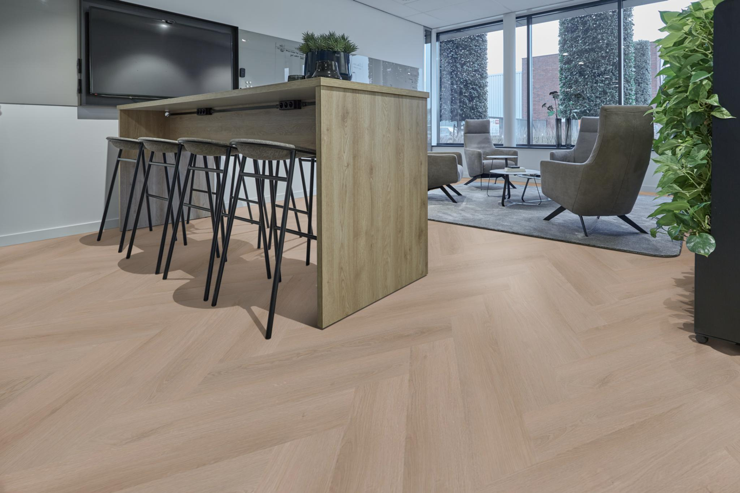 P640 visgraat dryback dark oak