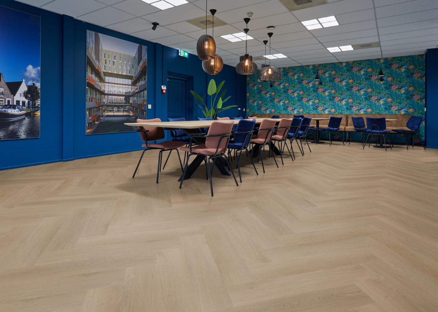 P640 visgraat dryback natural oak