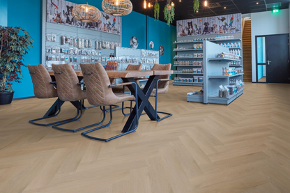 P640 visgraat dryback natural oak