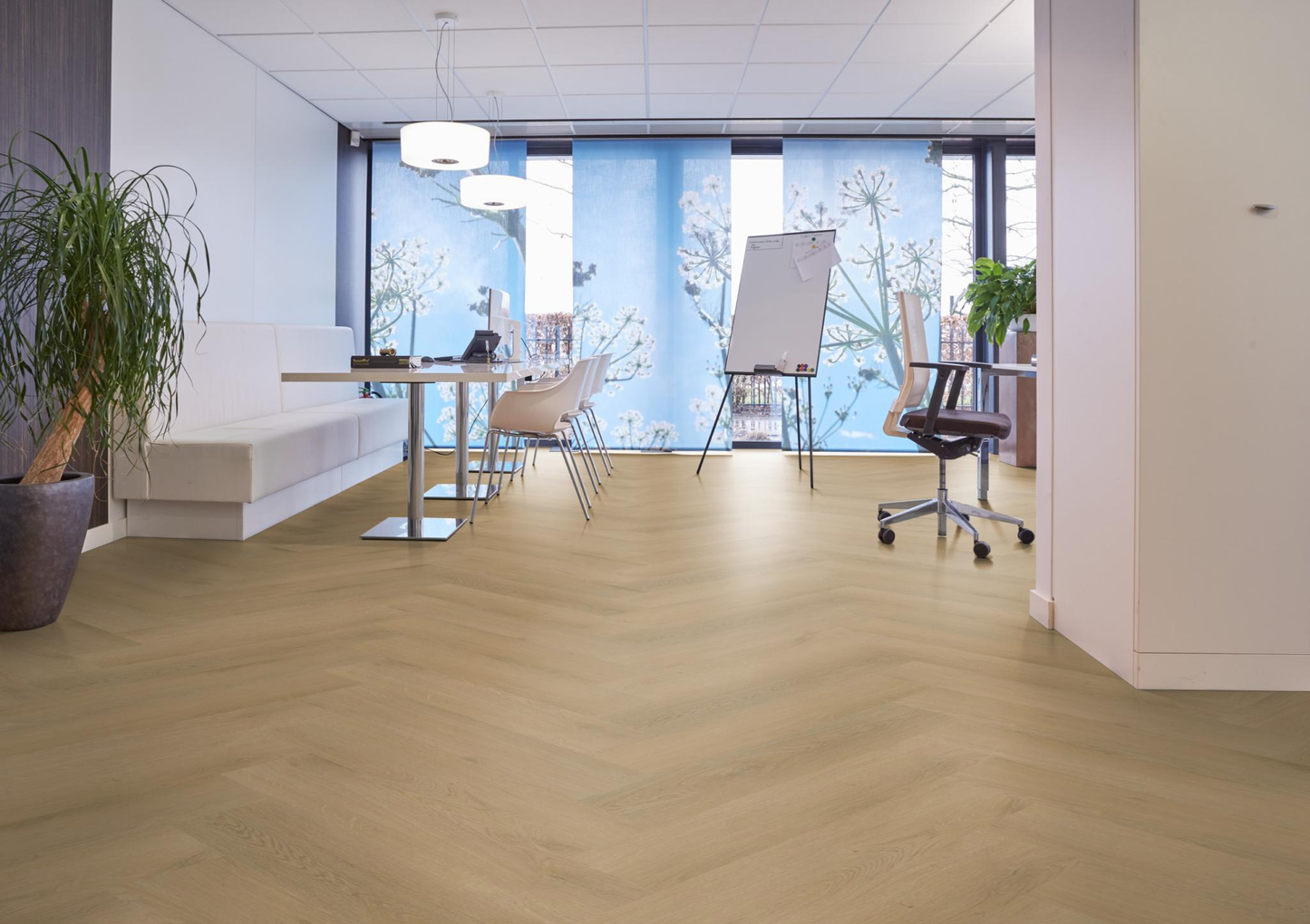 P640 visgraat dryback light oak