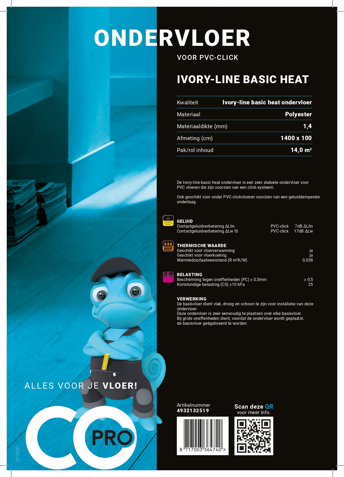 Co-pro ivory-line basic heat